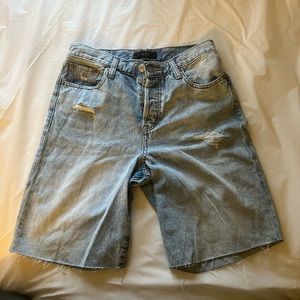 bermuda jean shorts